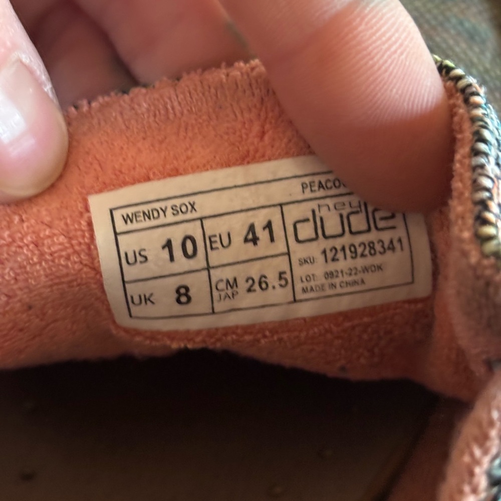 🔥 SOLD🔥Hey Dude Wendy Sox shoes - Picture 4 of 8